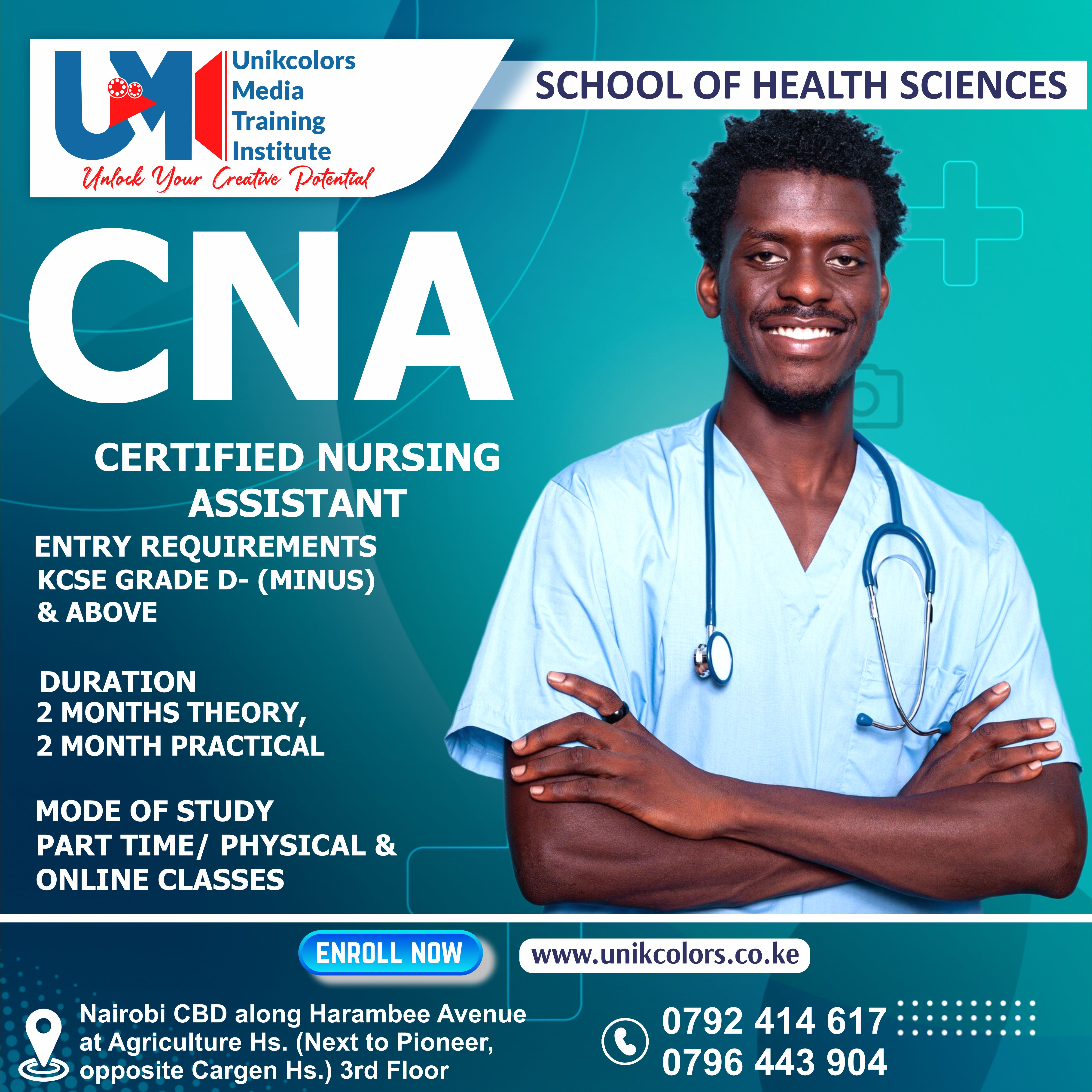CERTIFIED NURSING ASSISTANT - CARE GIVER COURSE